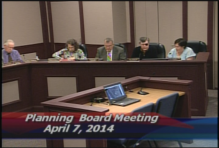 Thumbnail image for Planning Board Meeting 4-7-14